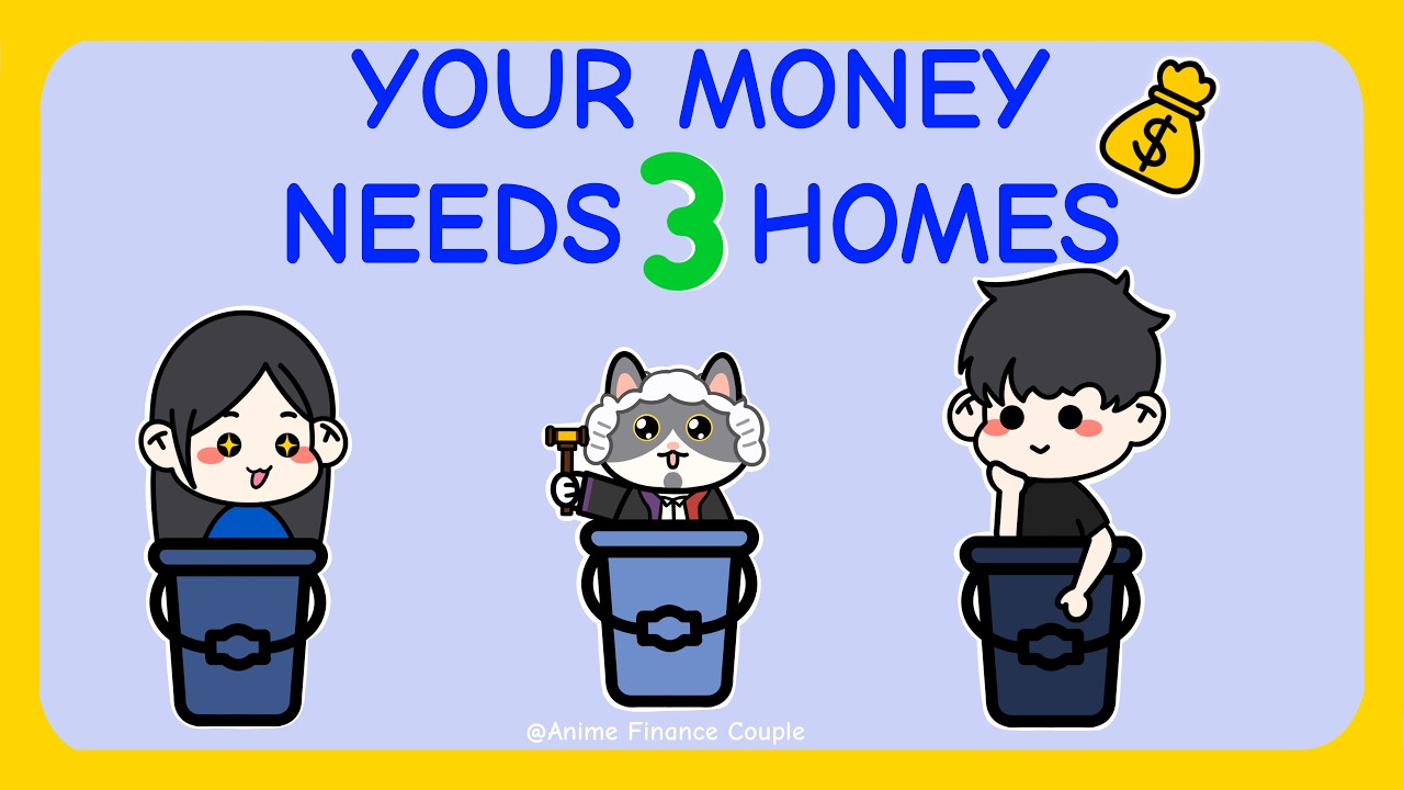 How to split your money?(3-Bucket Method) / The portfolio Blueprint #1