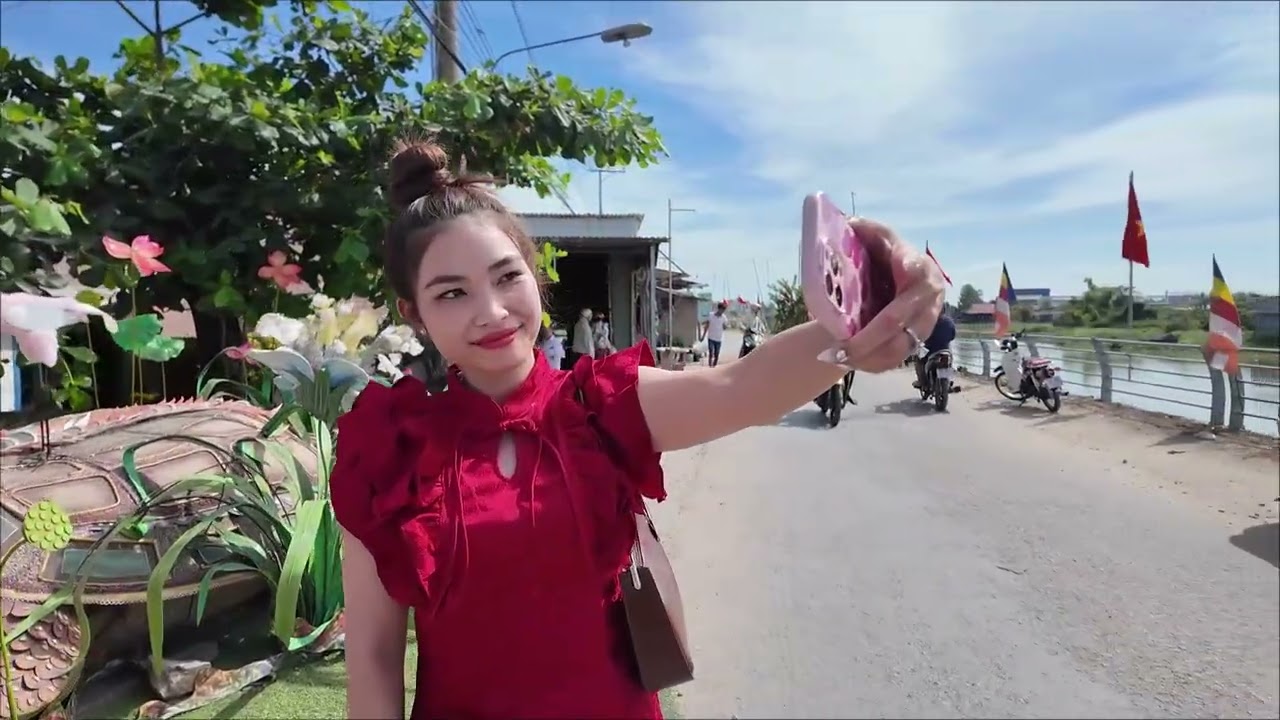 ĐẦU NĂM VÃNG CẢNH CHÙA QUAN ÂM TỈNH ĐỒNG THÁP
