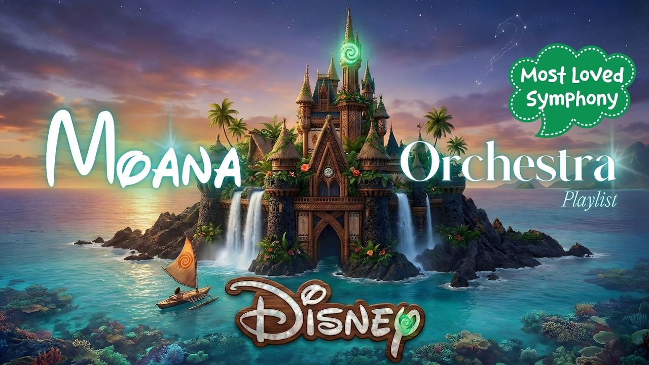 Disney Wayfinder Symphony ⛵ Music to Find Your Path | Moana 