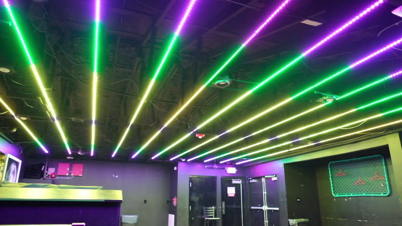 LED Pixel Mapping with Madrix at Zanzabar in Louisville KY