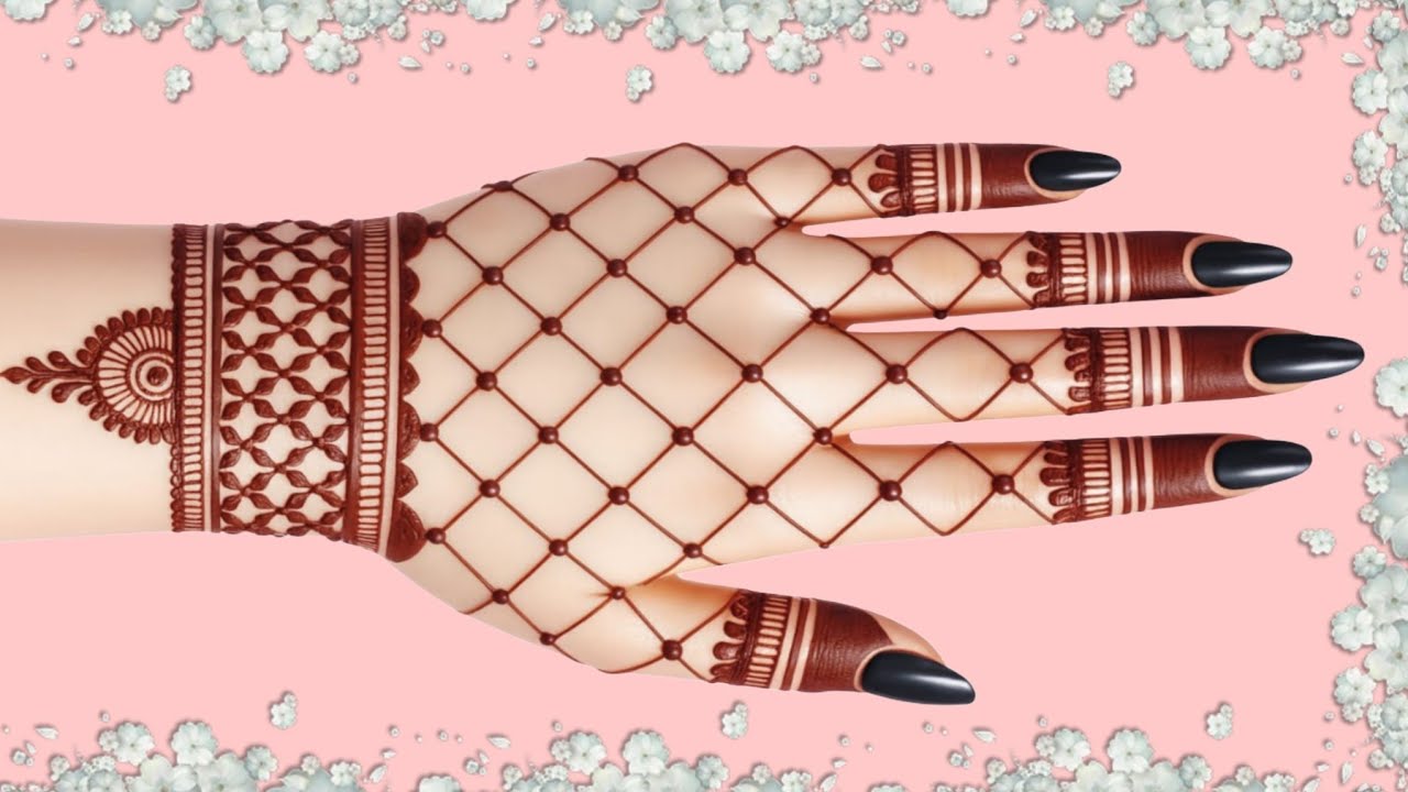 Back Hand Stylish Mehndi Design / Mehndi Design / New Viral Mehndi ka Design / 