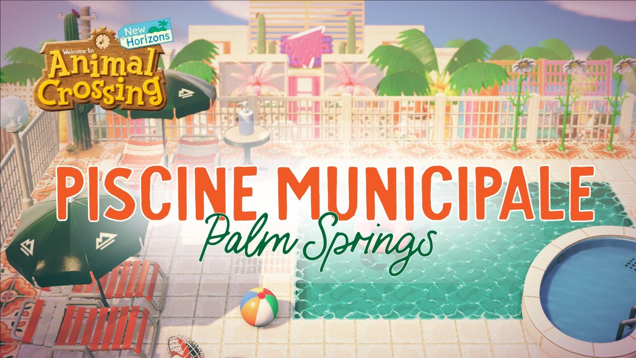 On construit une PISCINE MUNICIPALE ! Animal Crossing New Horizon