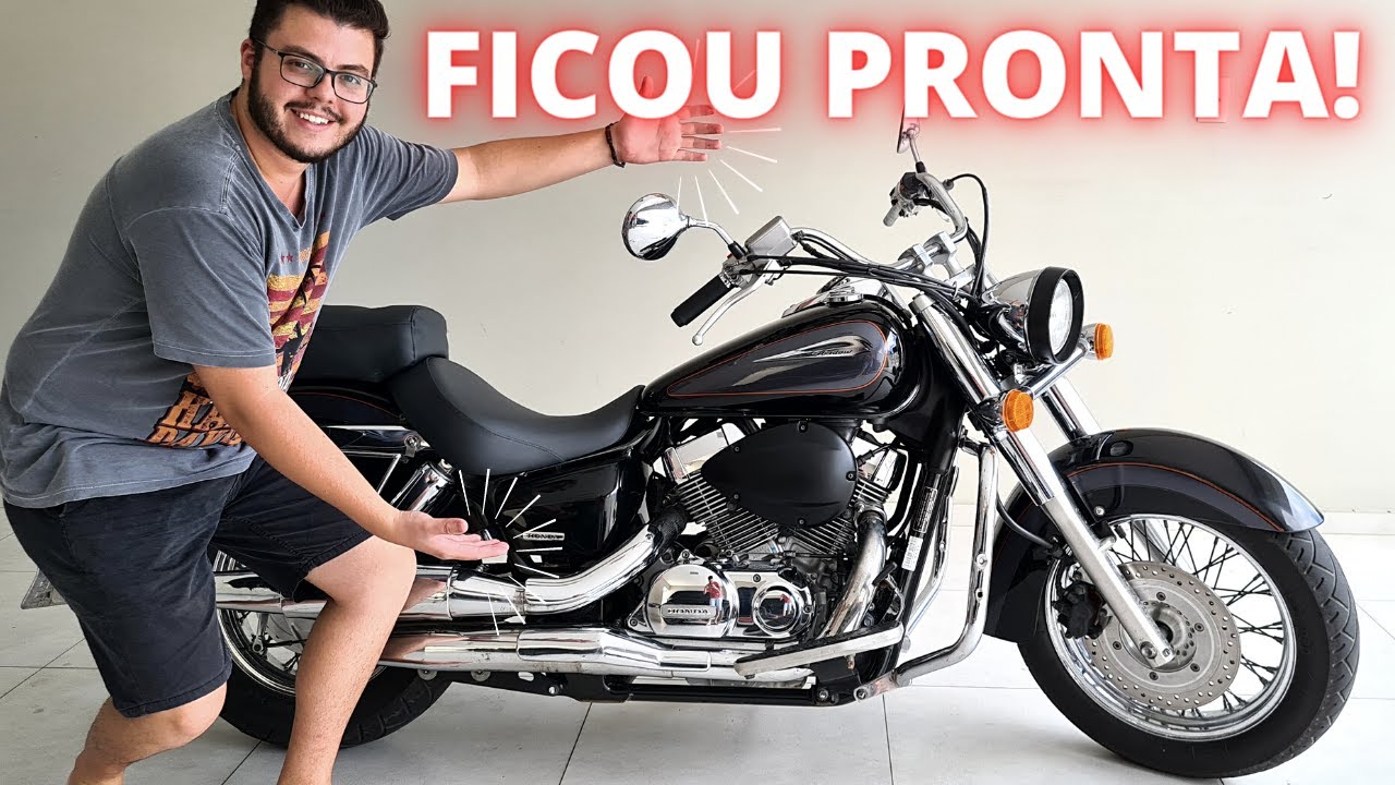 Honda Shadow 750 2010: Ainda é uma excelente escolha! - Vlog 93 #honda #shadow750