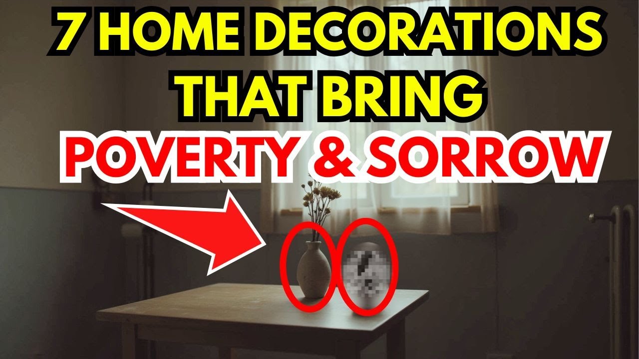 These 7 Items Bring Poverty and Misery, Drive Away Wealth – Get Rid of Them Immediately!