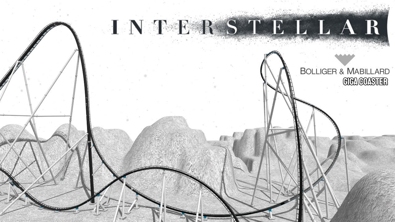 INTERSTELLAR | B&M Giga Coaster | No Limits 2 Pro Roller Coaster 4K