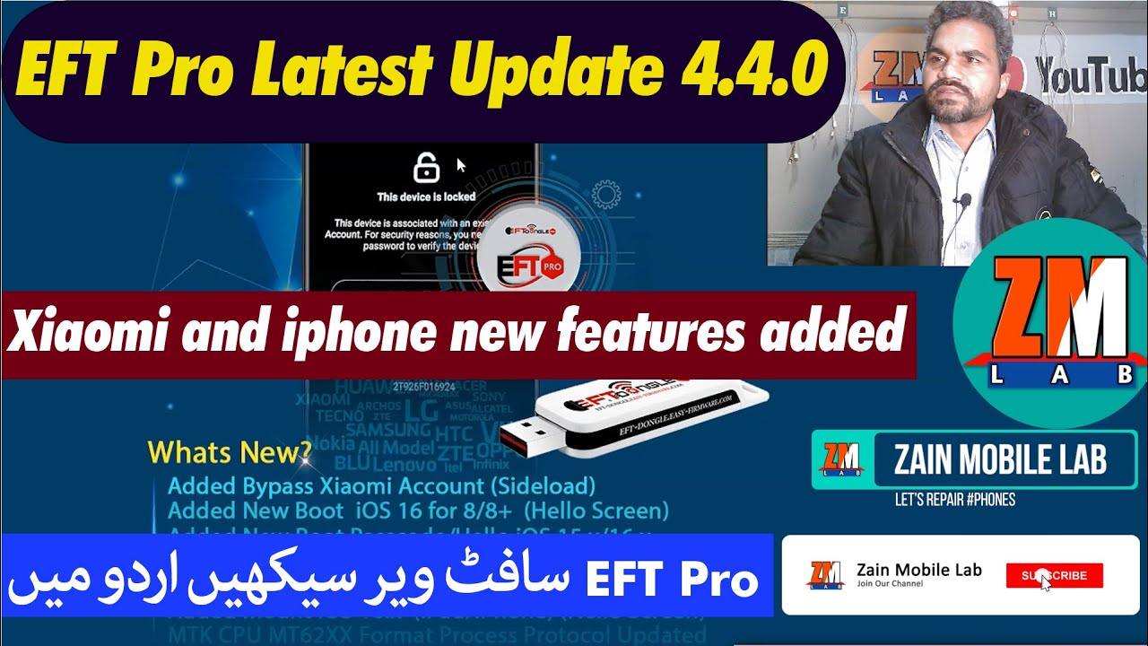 eft pro 4.4.0 new update xiaomi and apple new features added explain in urdu /hindi.