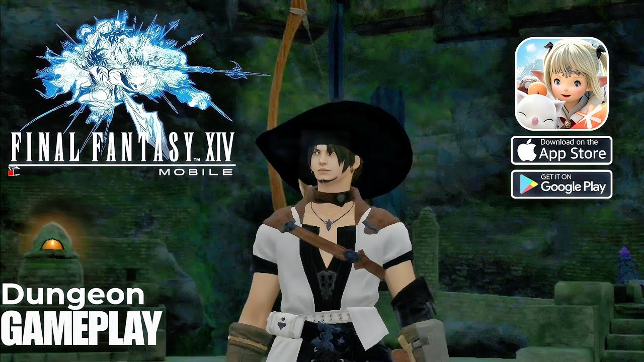 Final Fantasy XIV Crystal World - Dungeon Gameplay (Android/iOS)