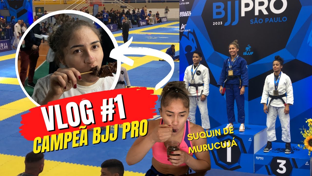 #Vlog1 -  Minha Jornada no Campeonato BJJ Pro em Barueri - SP | Atleta de Jiu-Jitsu