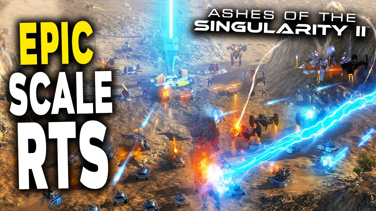Commanding MASSIVE Armies In Ashes of the Singularity II! - Gameplay