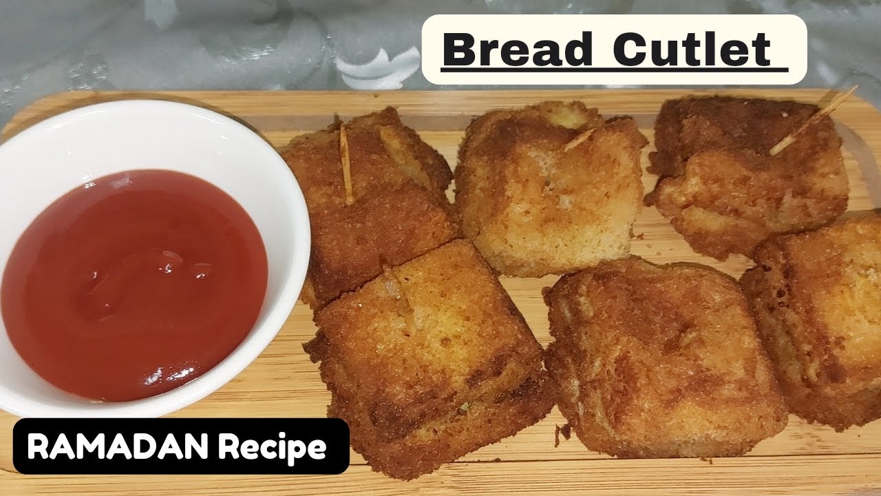 Bread cutlet Recipe | How to make Crunchy vegetables bread cutlets #Ramadanrecipe2022