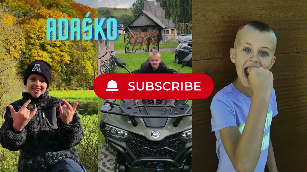 ZAPRASZAMY NA KANAŁ OLCIA & ADAŚKO