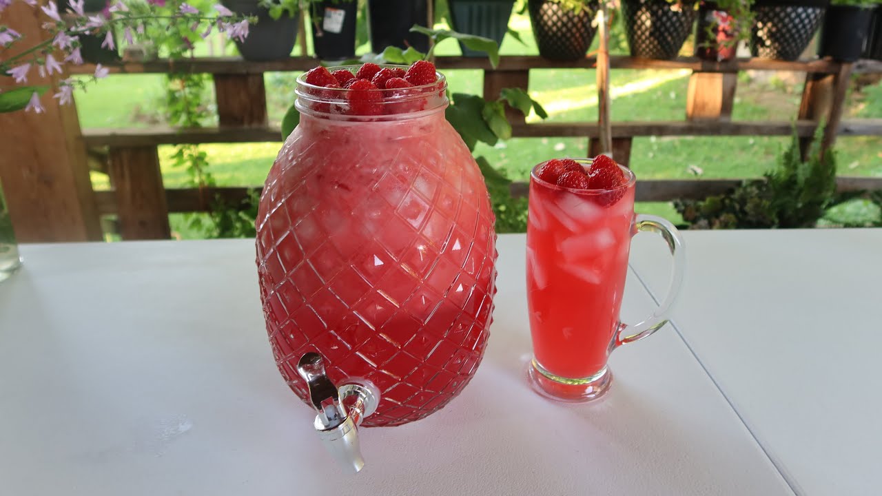 AGUA FRESCA DE RASPBERRY