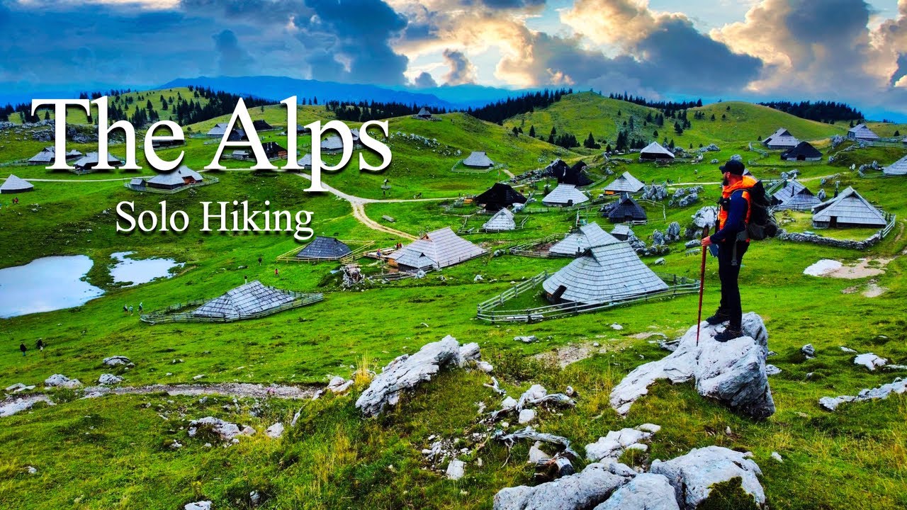 Solo Hiking in the Alps || Velika Planina || Slovenia Hiking