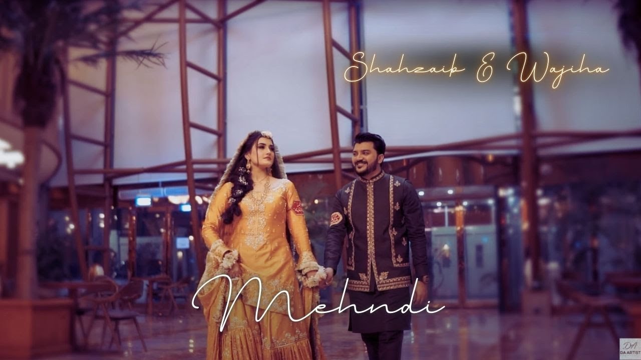 Shahzaib & Wajiha | Mehndi Highlight 2025| Pakistani Wedding | Da Artist Wedding Photography