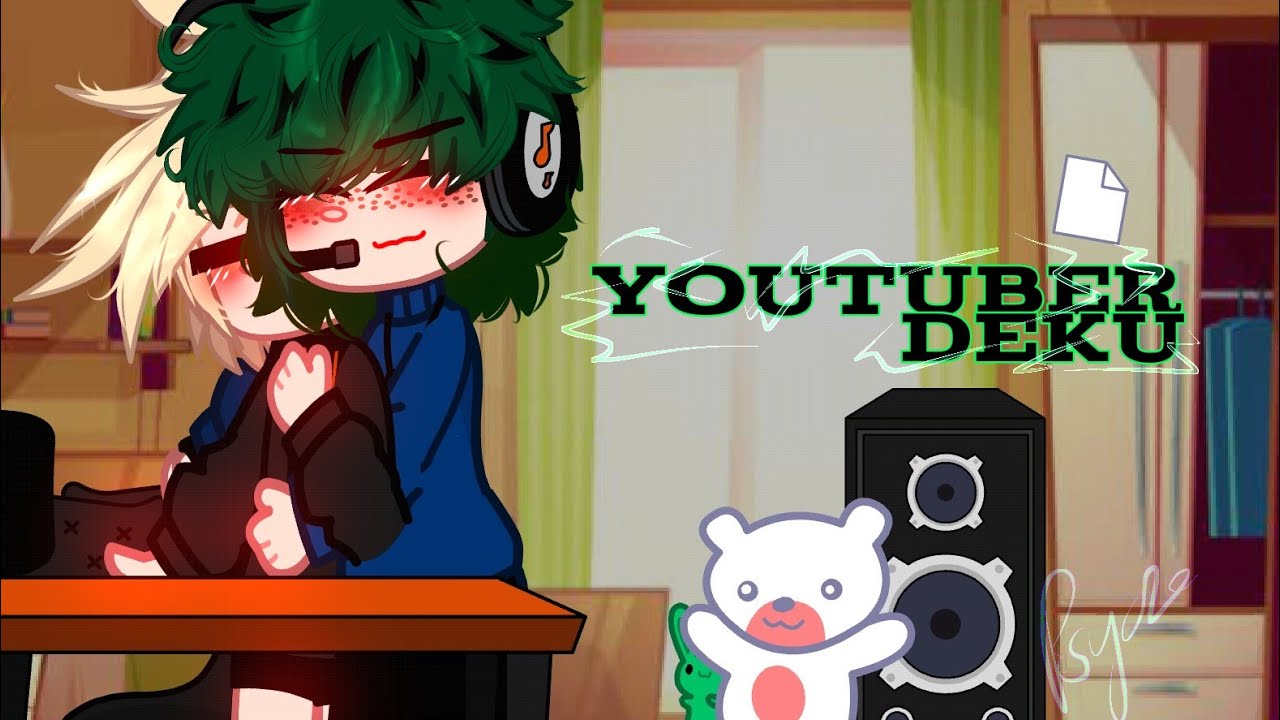 YouTuber Deku [] Dkbk fluff [] ignore my mistakes [] no quirk AU [] read desc
