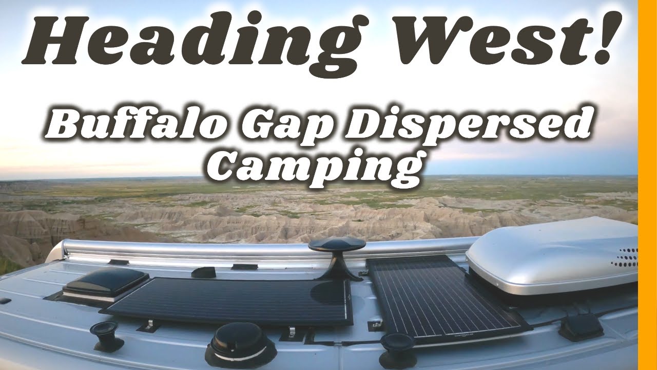 Heading West! 1st Overnight, Free Camping with Breathtaking Views!