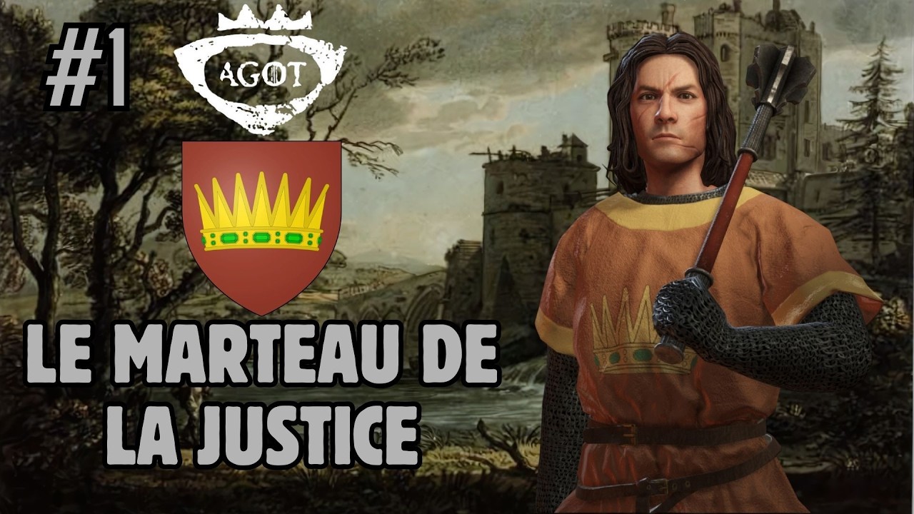 AGOT : Crusader King 3 : #1 : Famille Mudd : Ça commence bien !!!