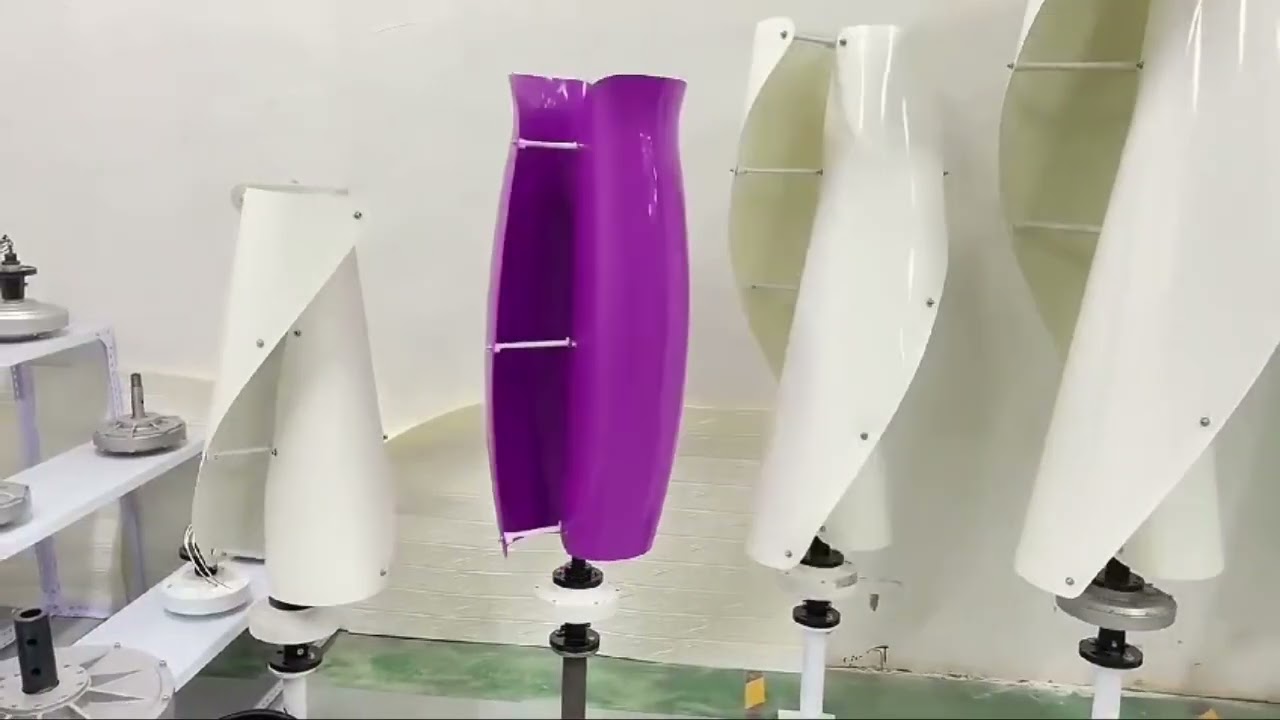 Wind Turbine Vertical Axis Wind Turbine 48V 3000W 5000W Ready On solar energy power test Running