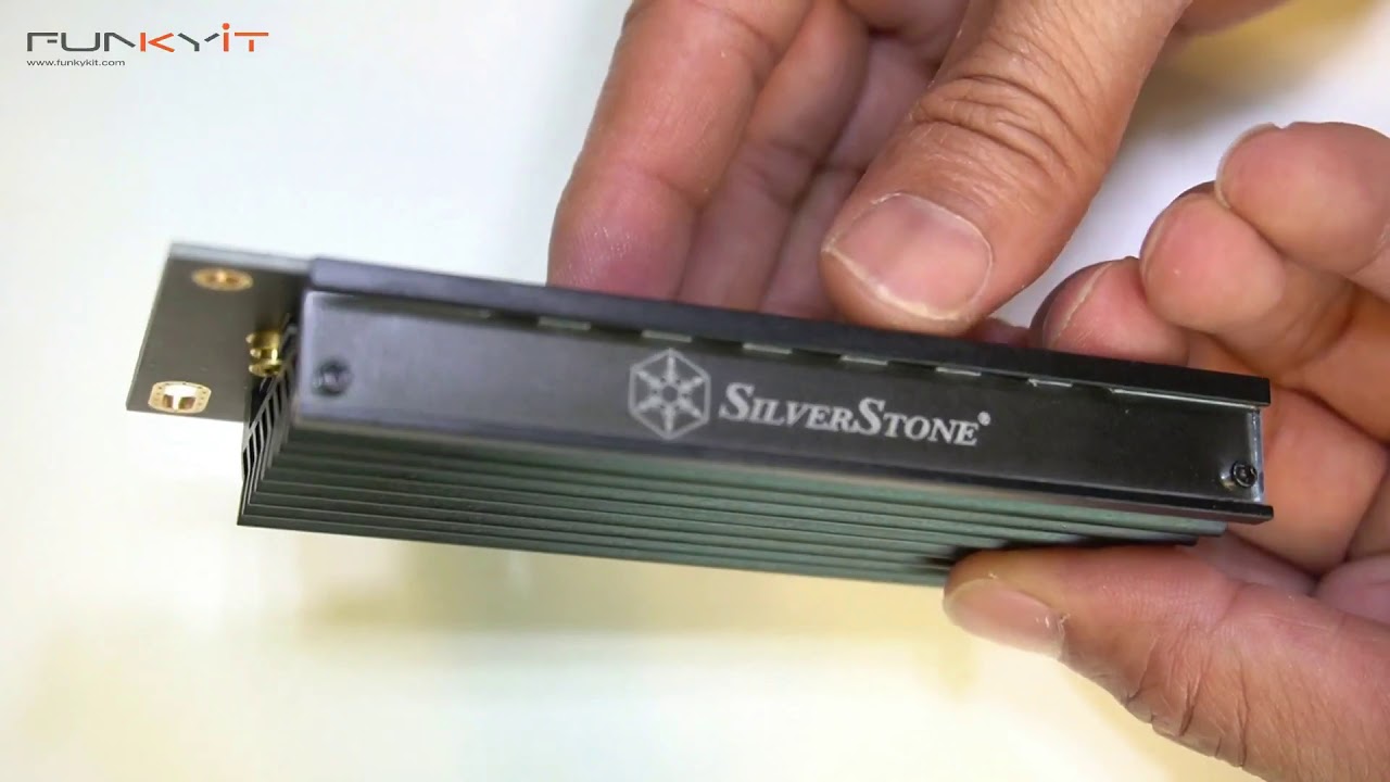 Add ARGB + Heatsink to your PCIE Gen4x4 SSD - Silverstone ECM24-ARGB PCIE 4 Adapter