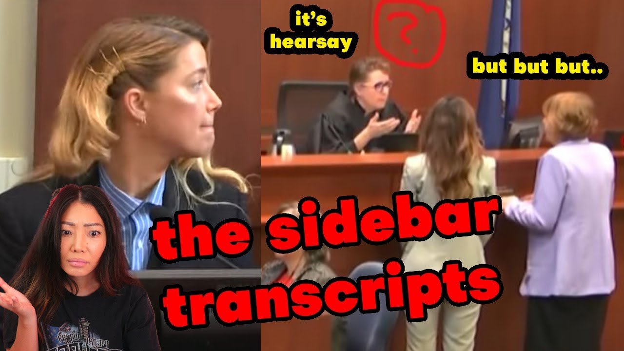 Elaine argues w/Judge Penny...Camille Objects HEARSAYS  - Depp v. Heard sidebars
