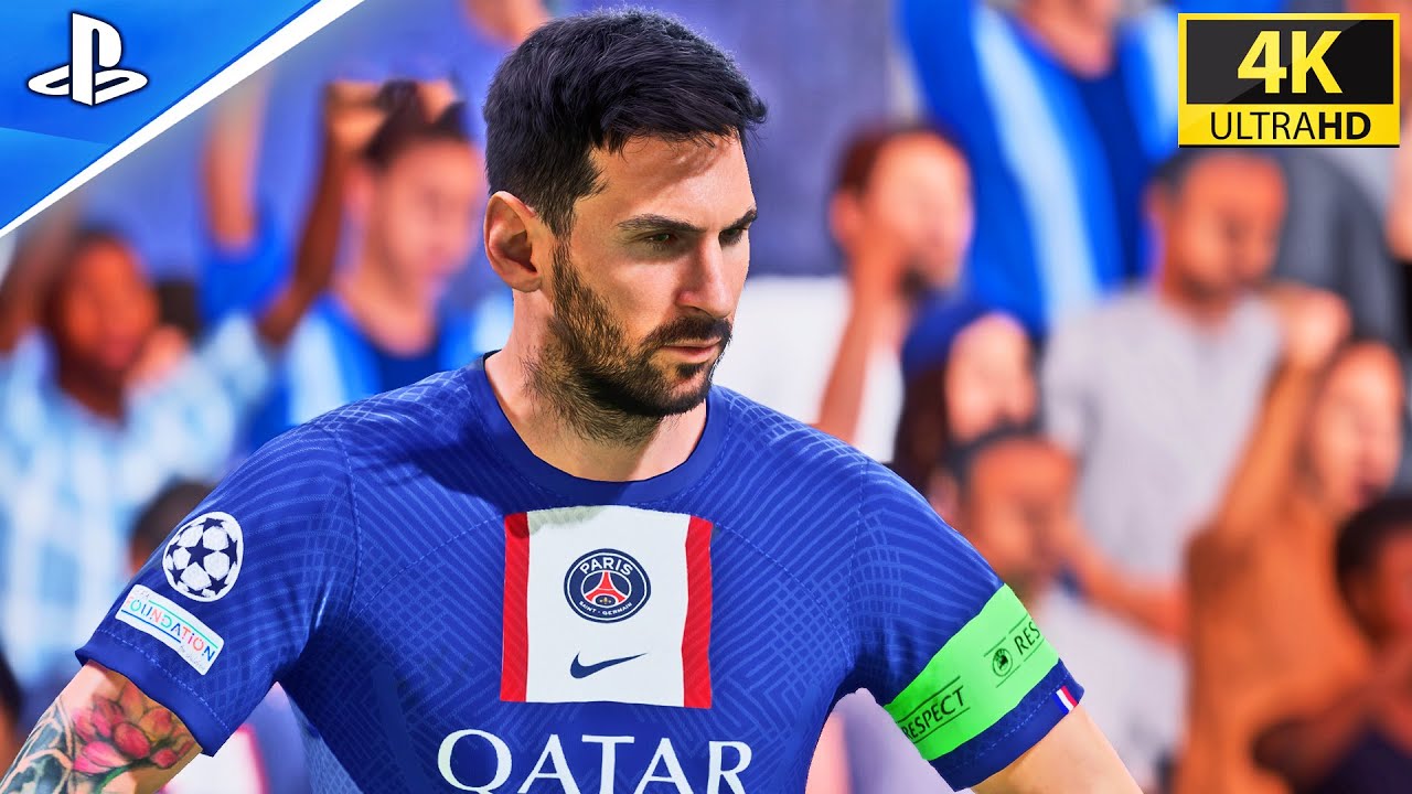 FIFA 23 🔥 ПСЖ против Барселоны - Финал Лиги чемпионов ⚽️ Графика нового поколения ULTRA 4K | Fuji...