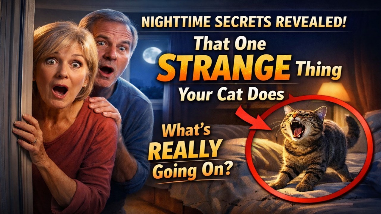 NIGHTTIME SECRETS REVEALED: That One STRANGE Thing Your Cat Does