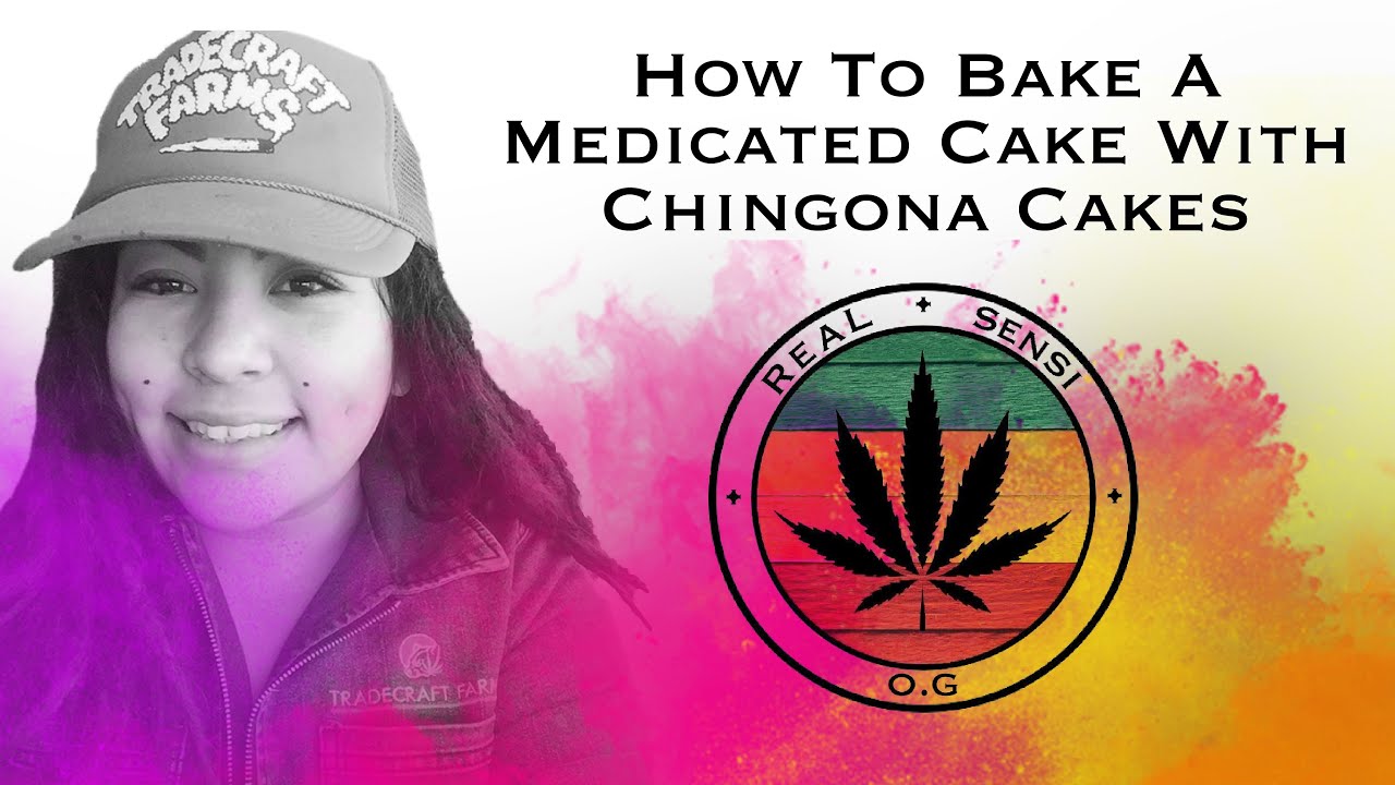 GET BAKED 🍰 How To Bake A Medicated Cake With Chingona Cakes (Red Velvet RAW Tray Inspired Cake)