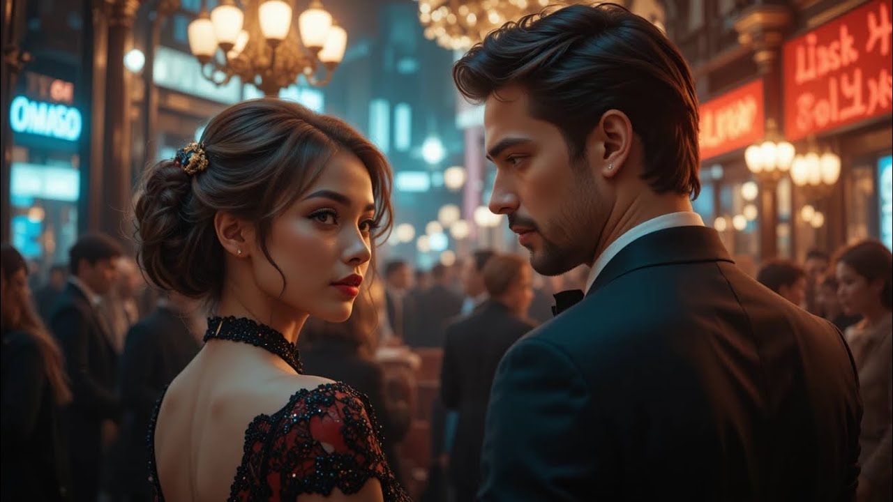 «Запретная любовь на роскошной вечеринке 💔