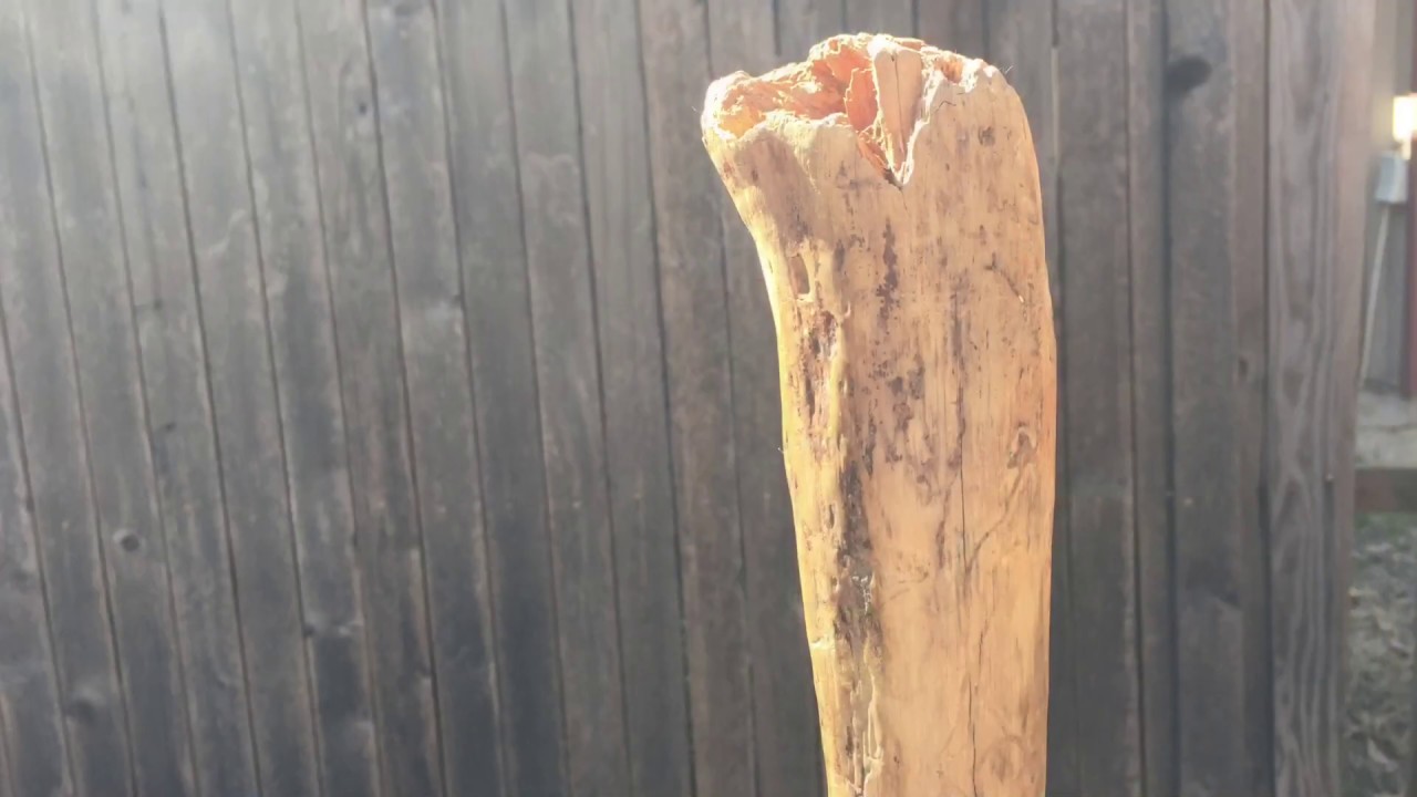 Homemade Shillelagh Impact Test