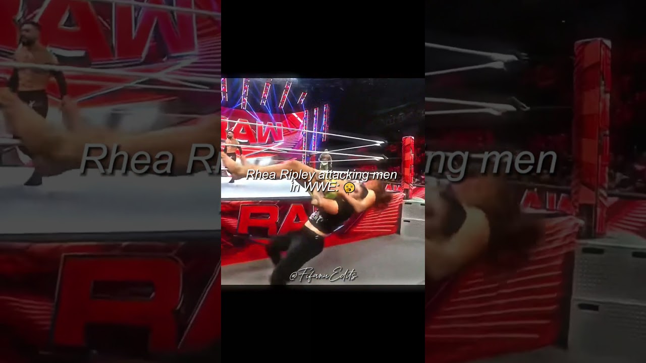 Rhea Ripley Attacking Men vs Orange Cassidy Attacking Women 🥵 Edit