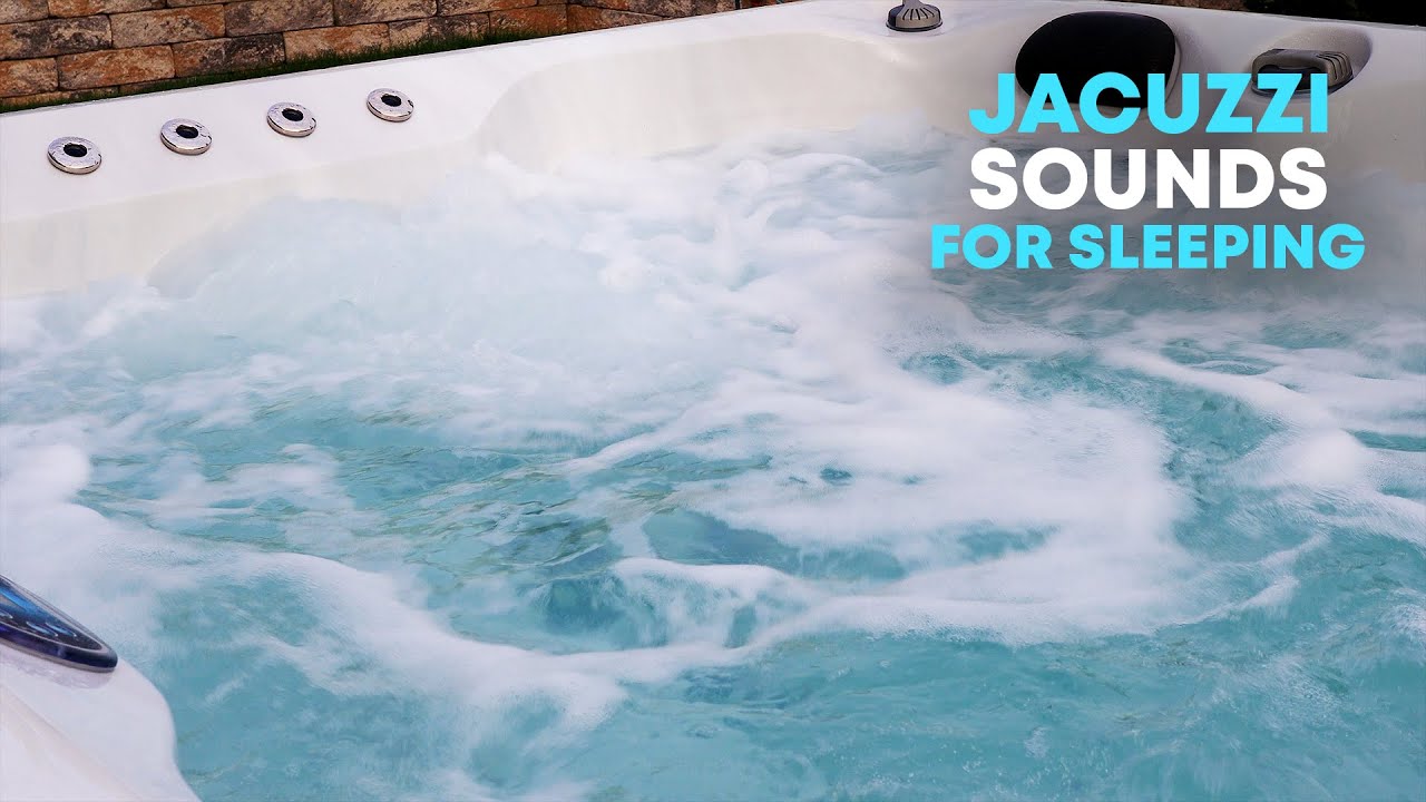 Jacuzzi Sounds for Sleeping | Hot Tub ASMR | Hot Tub Sleep Sounds