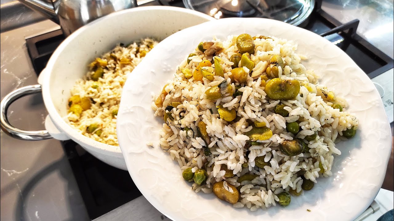Baklalı Bahar Pilavı  - Naciye Kesici - Yemek Tarifleri