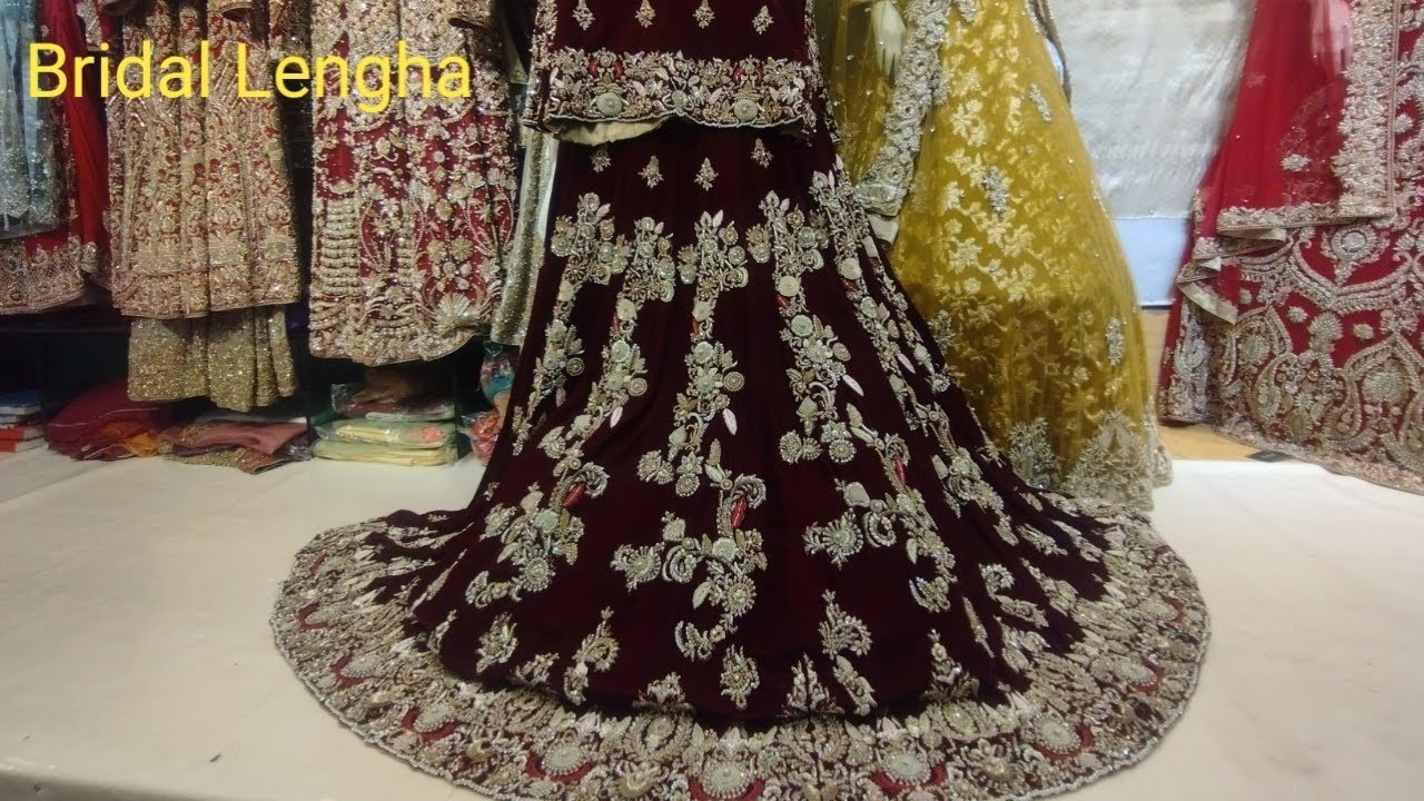 Beautiful Bridal Lengha New Style Lengha  #newstylelenghacholi