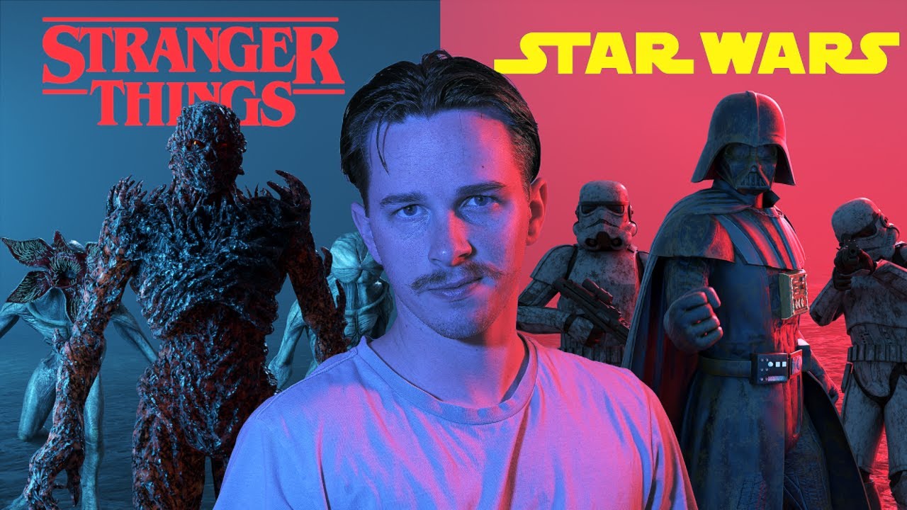 Я создал Star Wars vs Stranger Things за 100 часов.