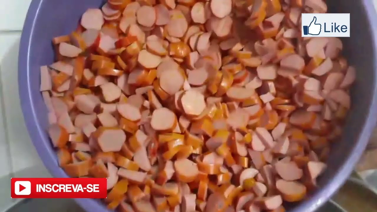 Molho de salsicha para cachorro quente para 100 pães