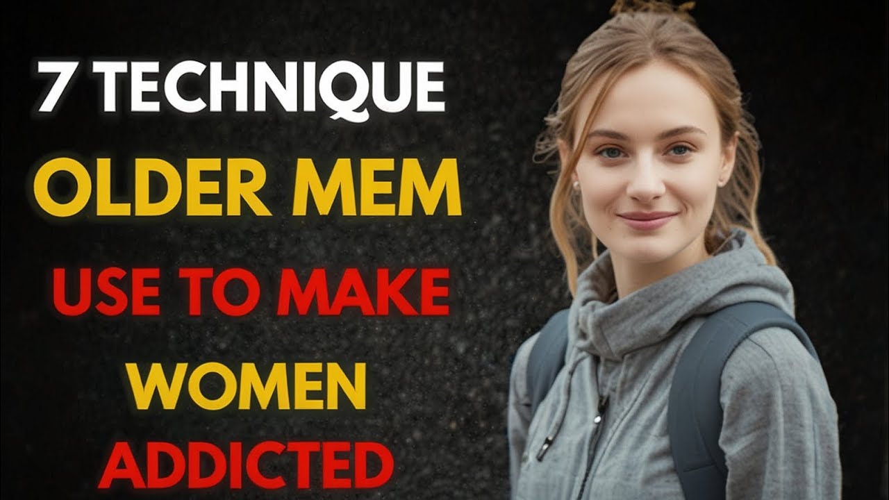 7 TECHNIQUES OLDER Men Use To Make Women Addicted (Game On) | Stoic Lessons