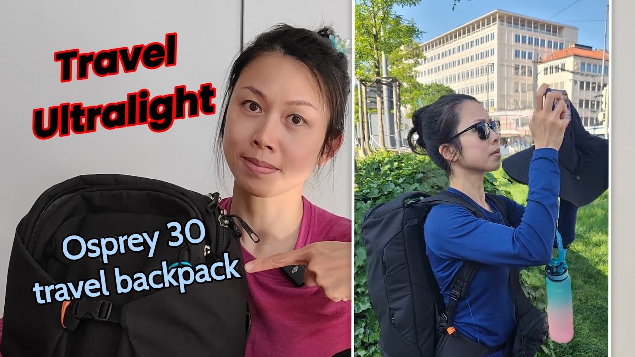 Ультралегкий минималистичный рюкзак Osprey Porter 30 весом 7 фунтов #travelbackpack #travelhacks ...