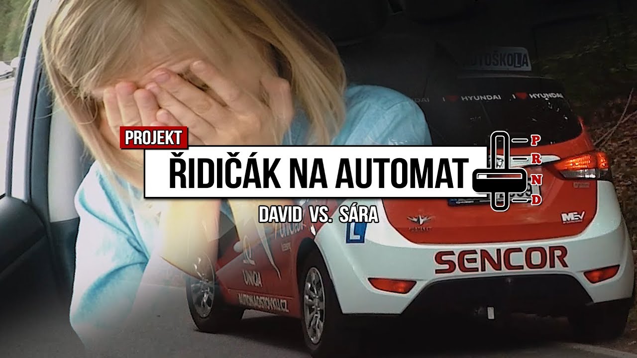 SÁRA VE ŠKARPĚ | ŘIDIČÁK NA AUTOMAT | JAK NA AUTOŠKOLU