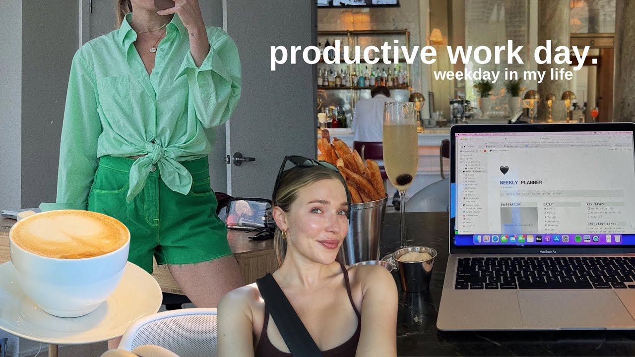 productive work day in my life / *me* day in washington dc
