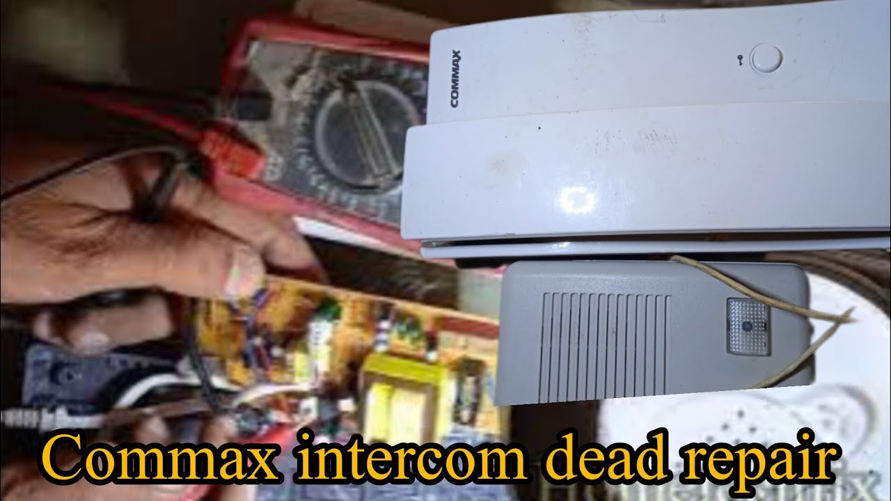 Commax  dp_2s intercome dead repair