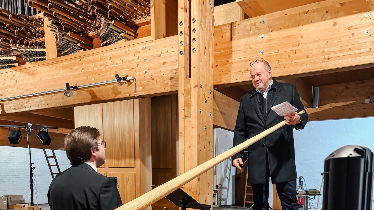 Berthold Schick und Max Pöllner beim Silvesterkonzert in St. Josef Memmingen