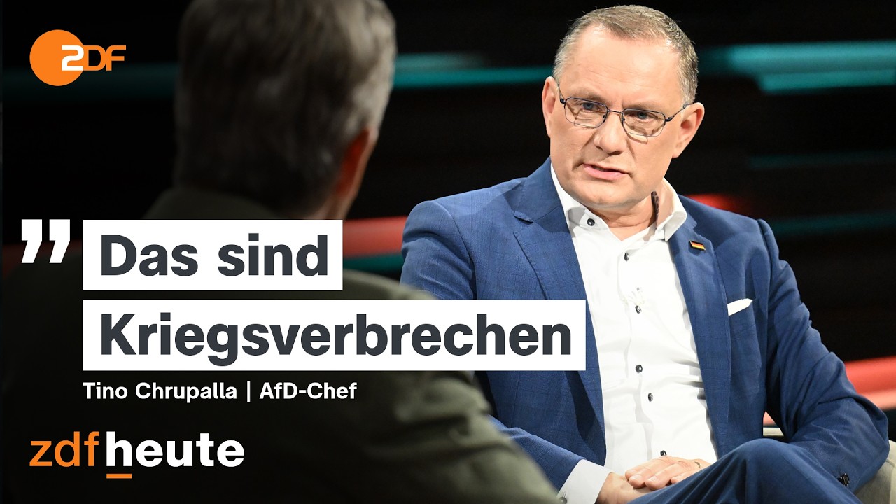 AfD-Chef Chrupalla über Trump und Iran-Krieg: 