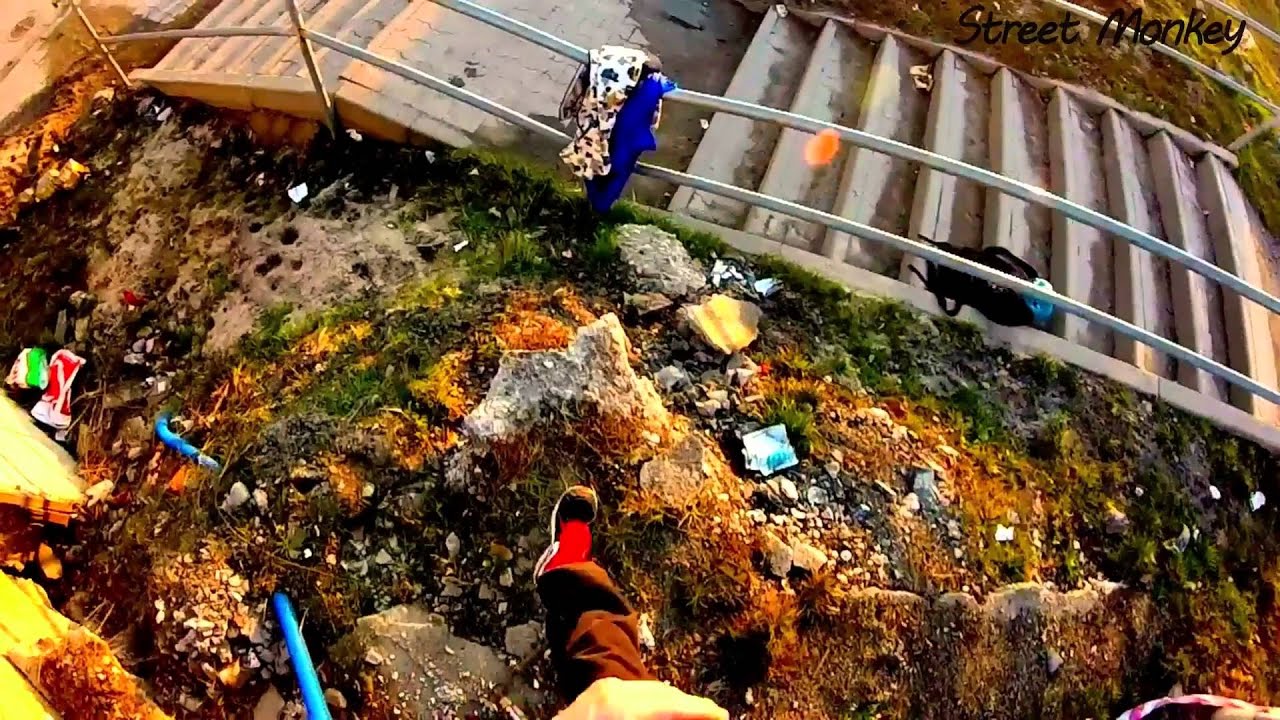 Street Monkey Parkour POV Qcyk Nowa Ruda  #1