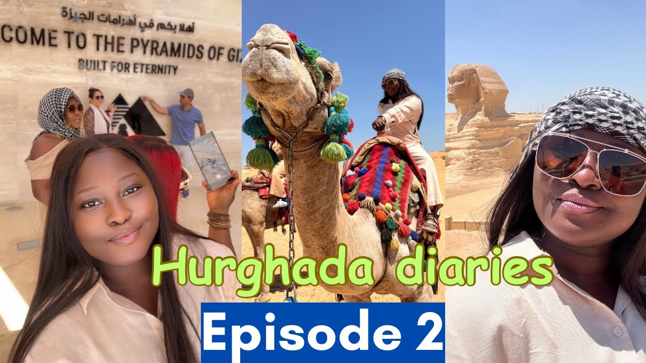 Cairo Travel Vlog | Trying Egyptian food 🥘 Pyramid of Giza, River Nile