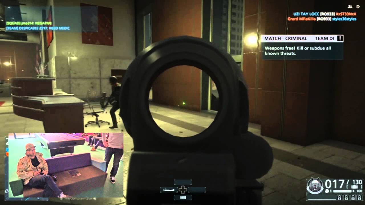 Sean Banan Playing Battlefield Hardline - Xbox One Gameplay