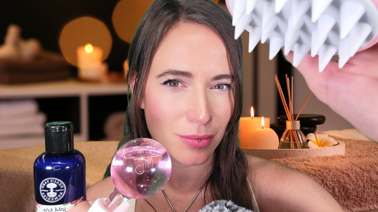 ASMR - Spa Treatment Roleplay (Layered, Personal Attention)