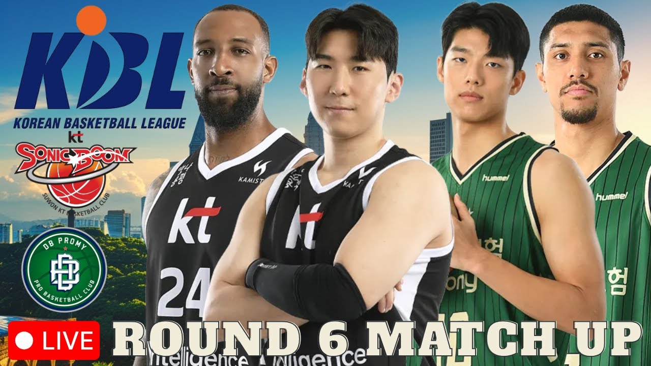 SUWON KT SONICBOOM VS WONJU DB PROMY I KBL LIVE I PLAY BY PLAY & FAN REACTIONS