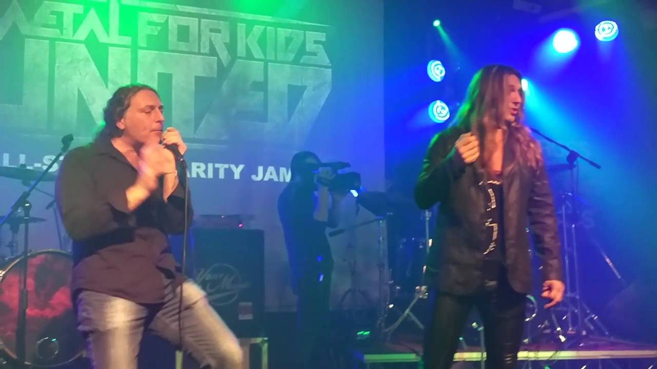 ANGRA - Rebirth. Edu Falaschi & Fabio Lione - vocals - Live @ CrossRoads Roma, 13.2.2016