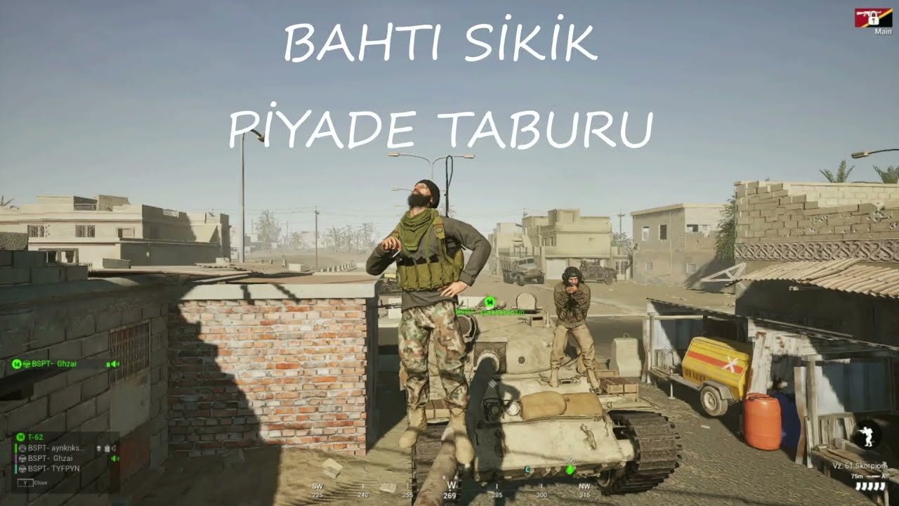 MİLİTAN EKİPLE ZIRHLI AVI #squad