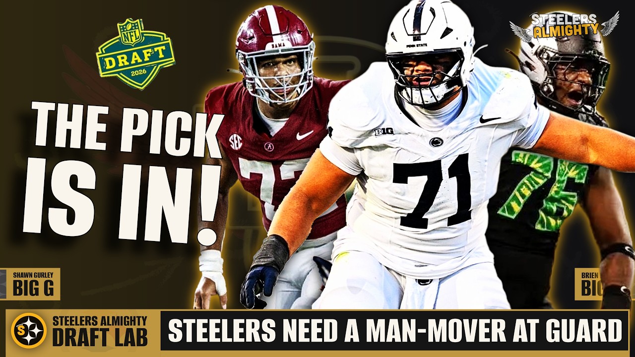 The UNDENIABLE Pick At #21 For The Pittsburgh Steelers | The Draft Lab
